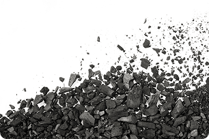 Scattered Activated Carbon